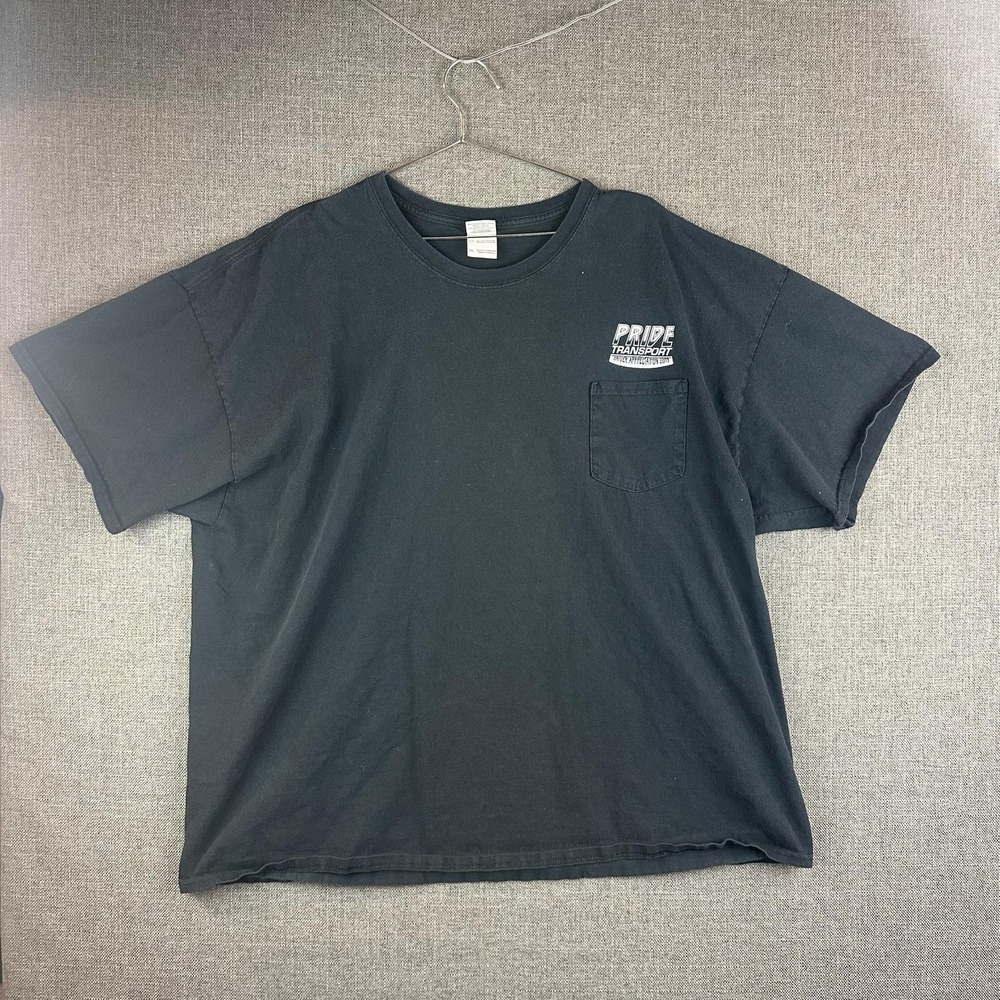 Pride Transport Shirt Mens 3XL Driver Appreciation‎ 2013 Trucking Pocket Tee